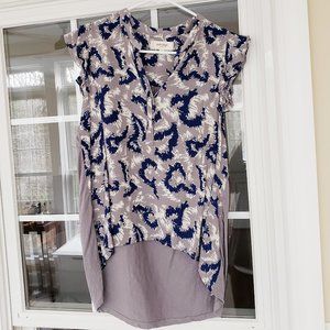 Anthropologie, Porridge, Hi-Lo Sleeveless Blouse